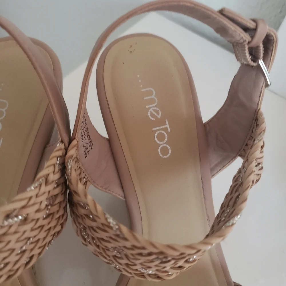 🌟Boho Chic Espandrille Braided Strap Open Toe Wedges🌟 - Picture 8 of 9